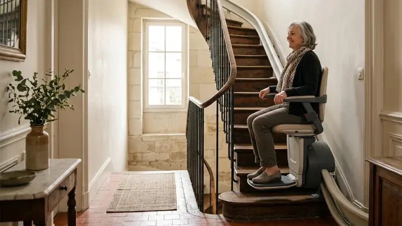 Monte-escalier à Bruges (8000)