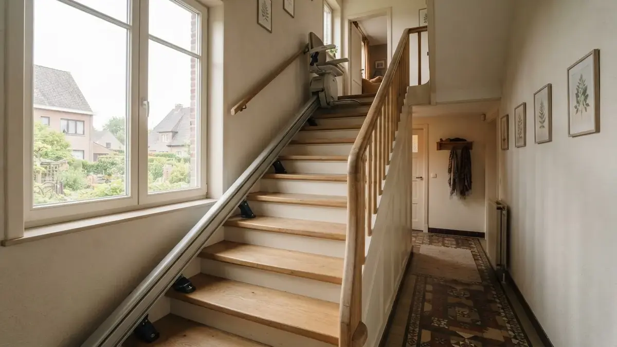 Monte-escalier et allocation d’intégration pour personnes handicapées en Belgique