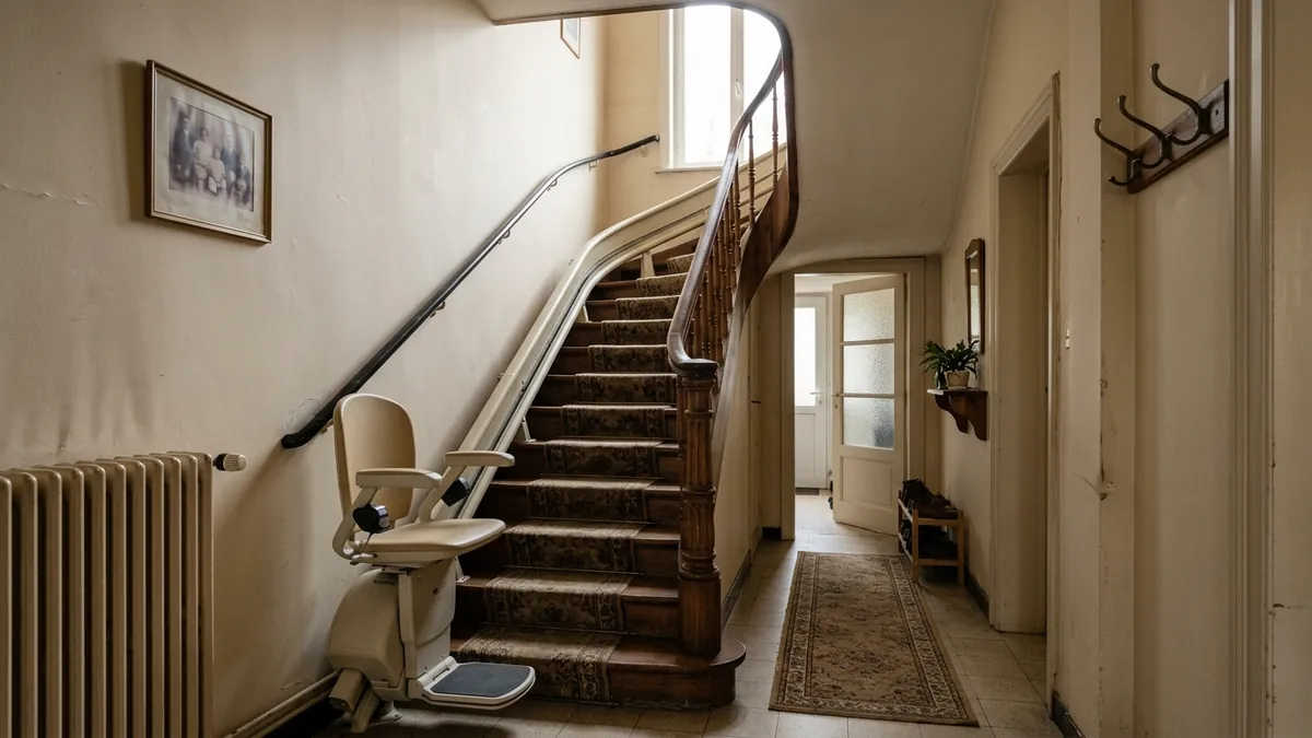 Monte-escalier à Louvain (3000)