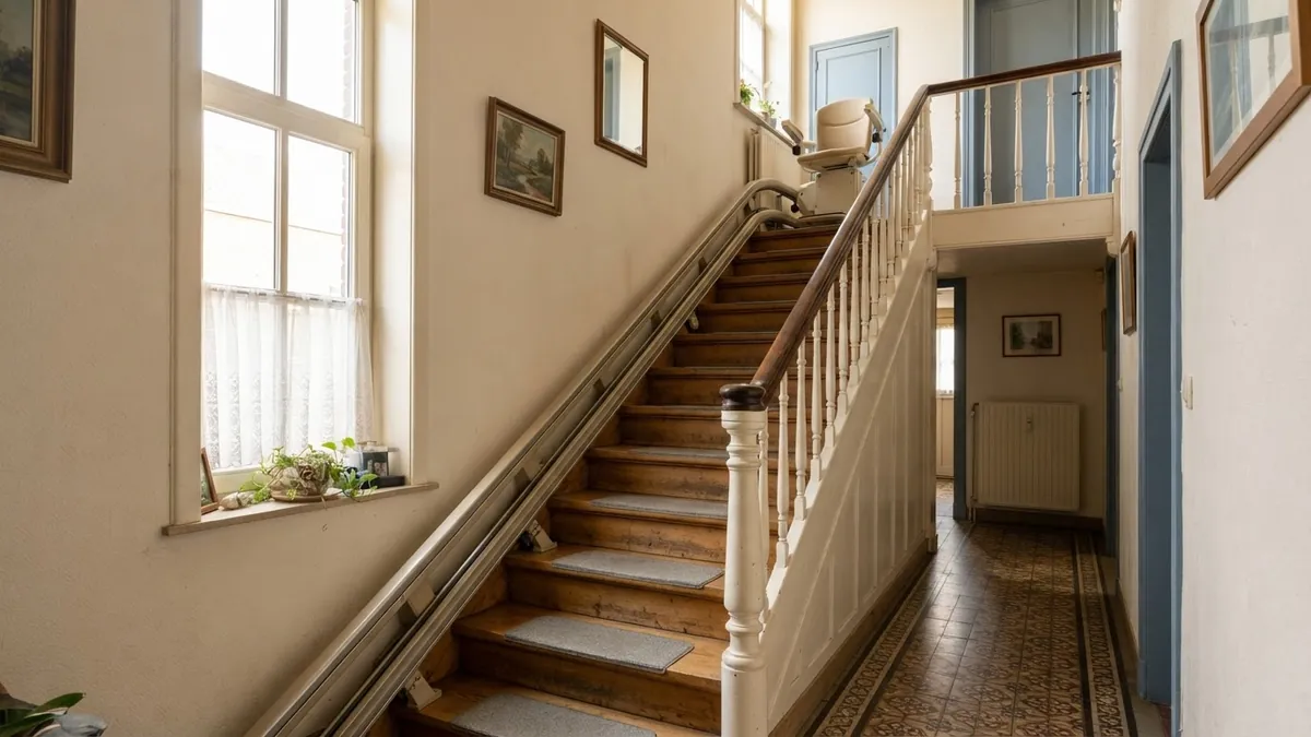 Monte-escalier à Mons (7000)