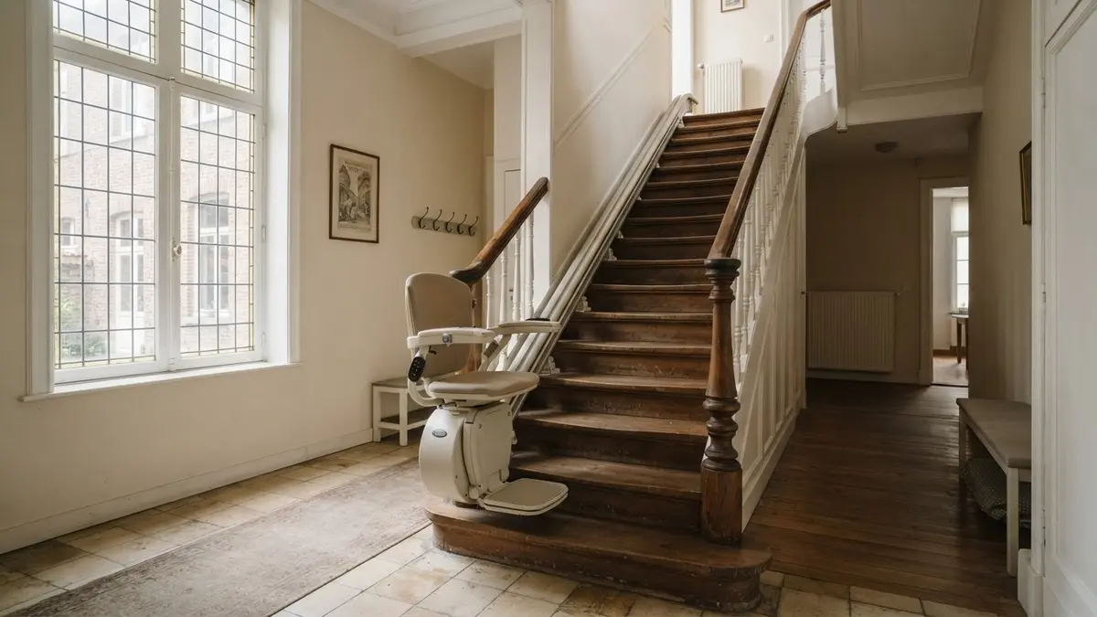 Monte-escalier à Uccle (1180)