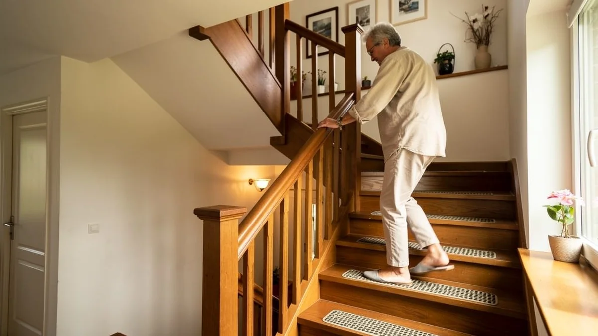 Parkinson et chutes dans les escaliers : comment prévenir les accidents